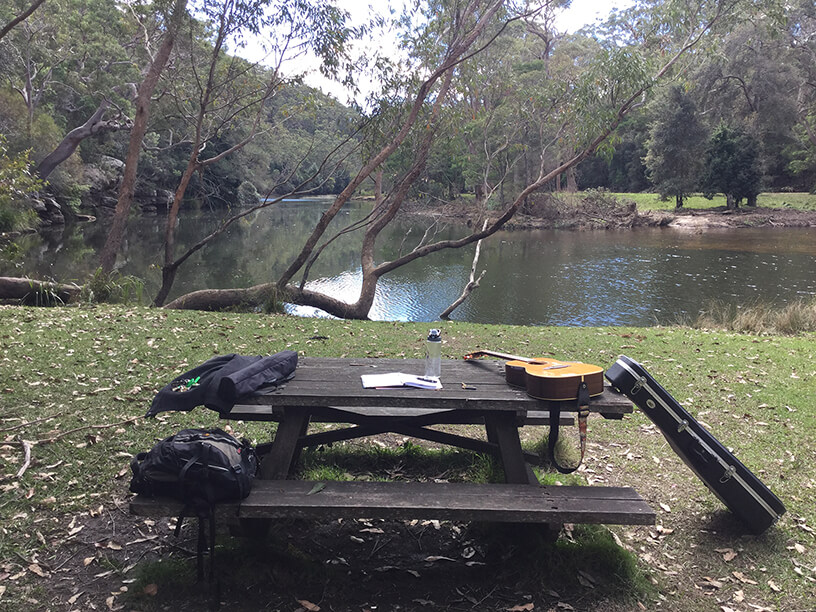 Songwriting Day in the Royal National Park