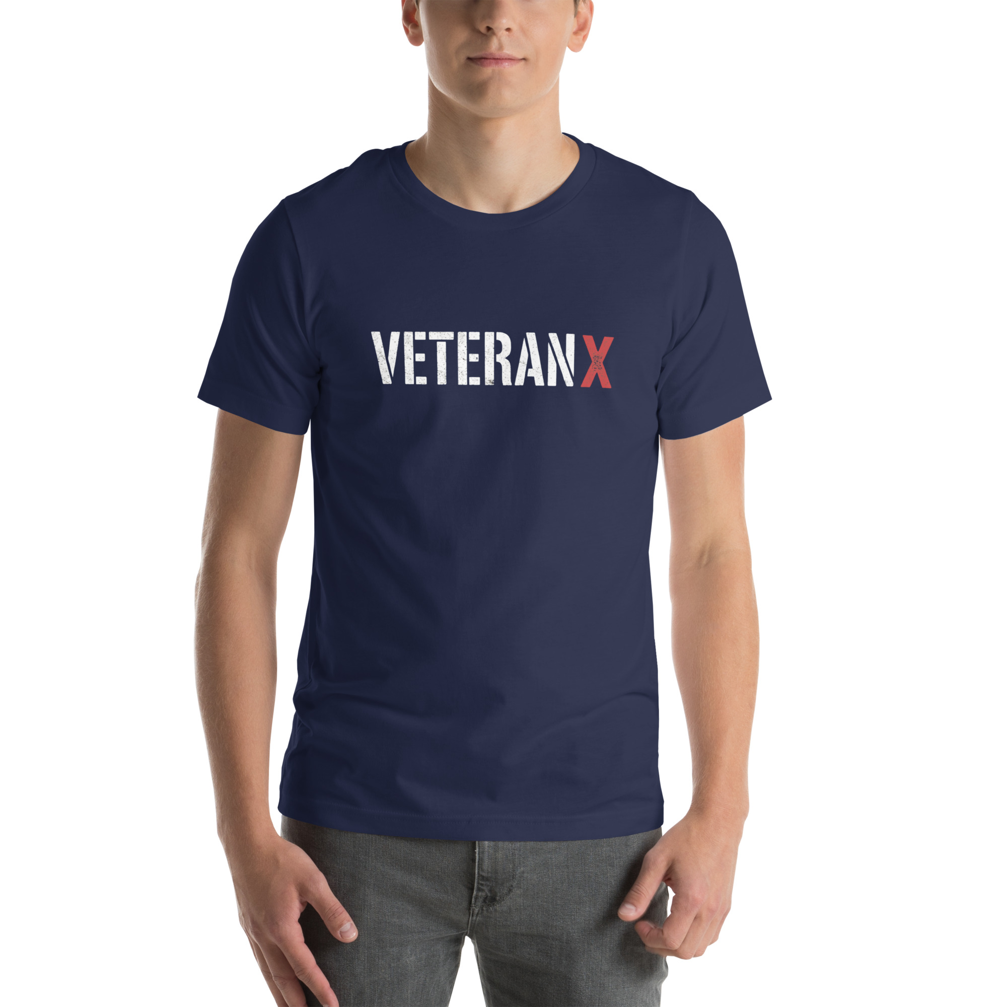 Veteran X Unisex T-Shirt - Image 5