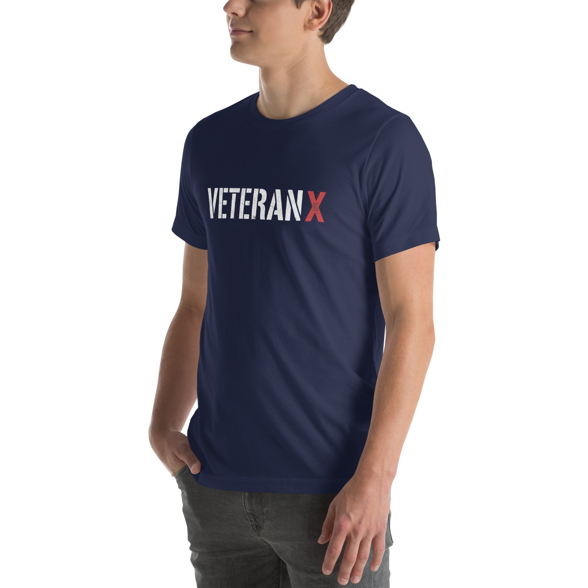 Veteran X Unisex T-Shirt - Image 6