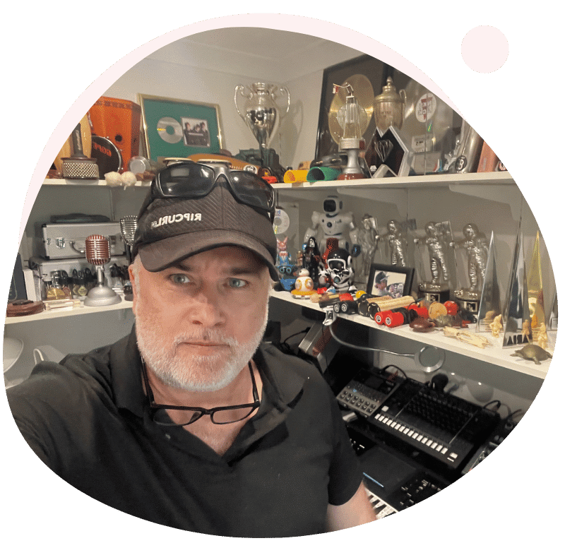 Jason Kearney In Recording Studio